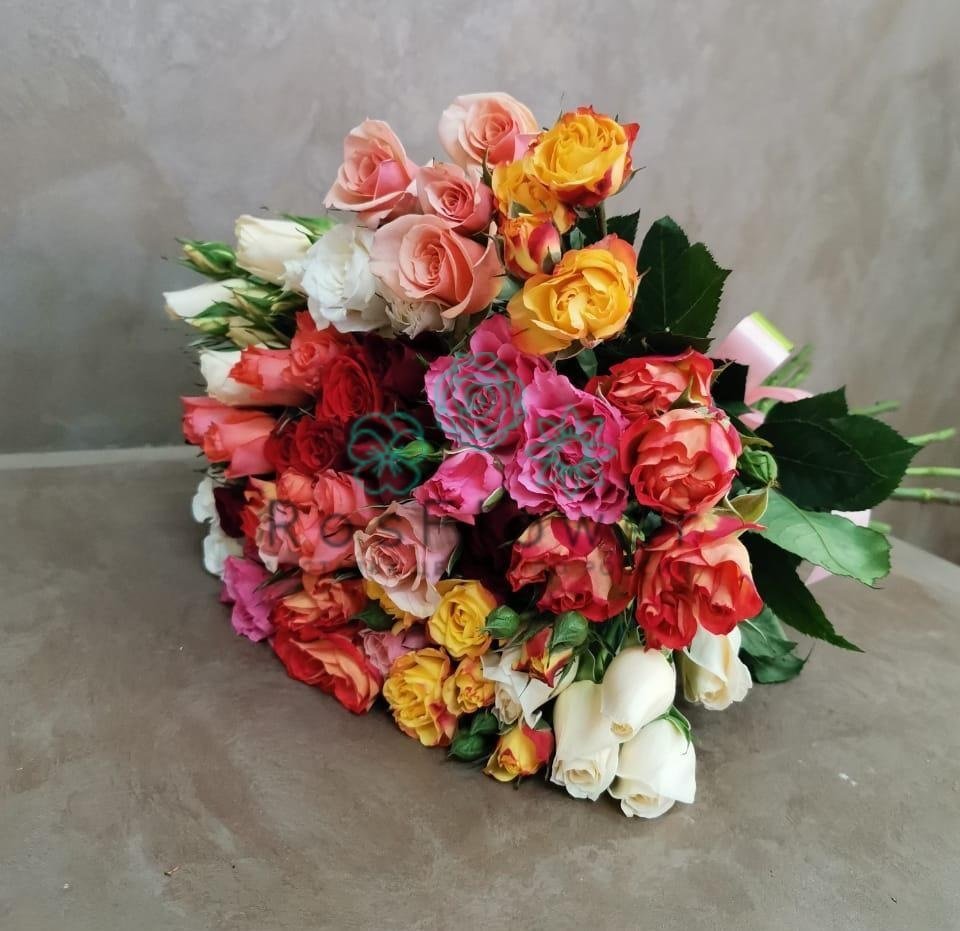 Букет цветов из: Розы в Реутов