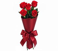 Букет 5 Красных роз Эдлесс Лав в Реутов
