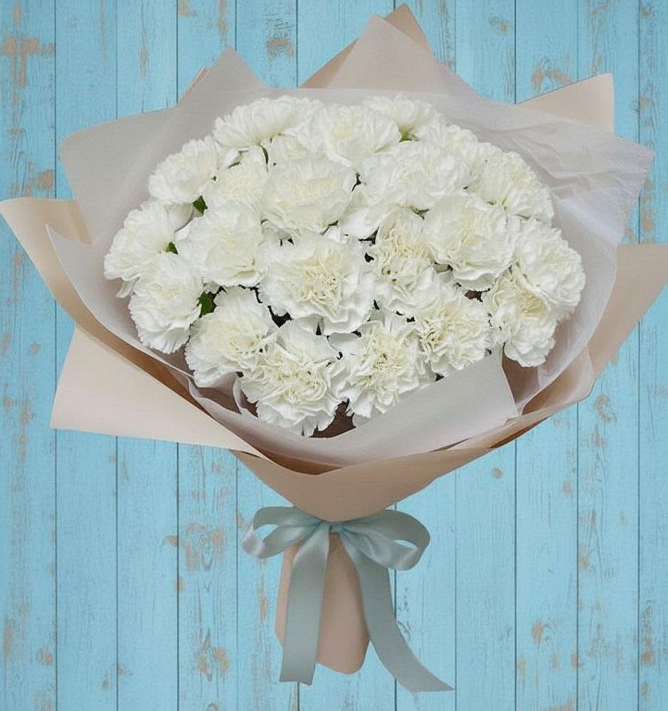 Букет цветов из: Гвоздики в Реутов