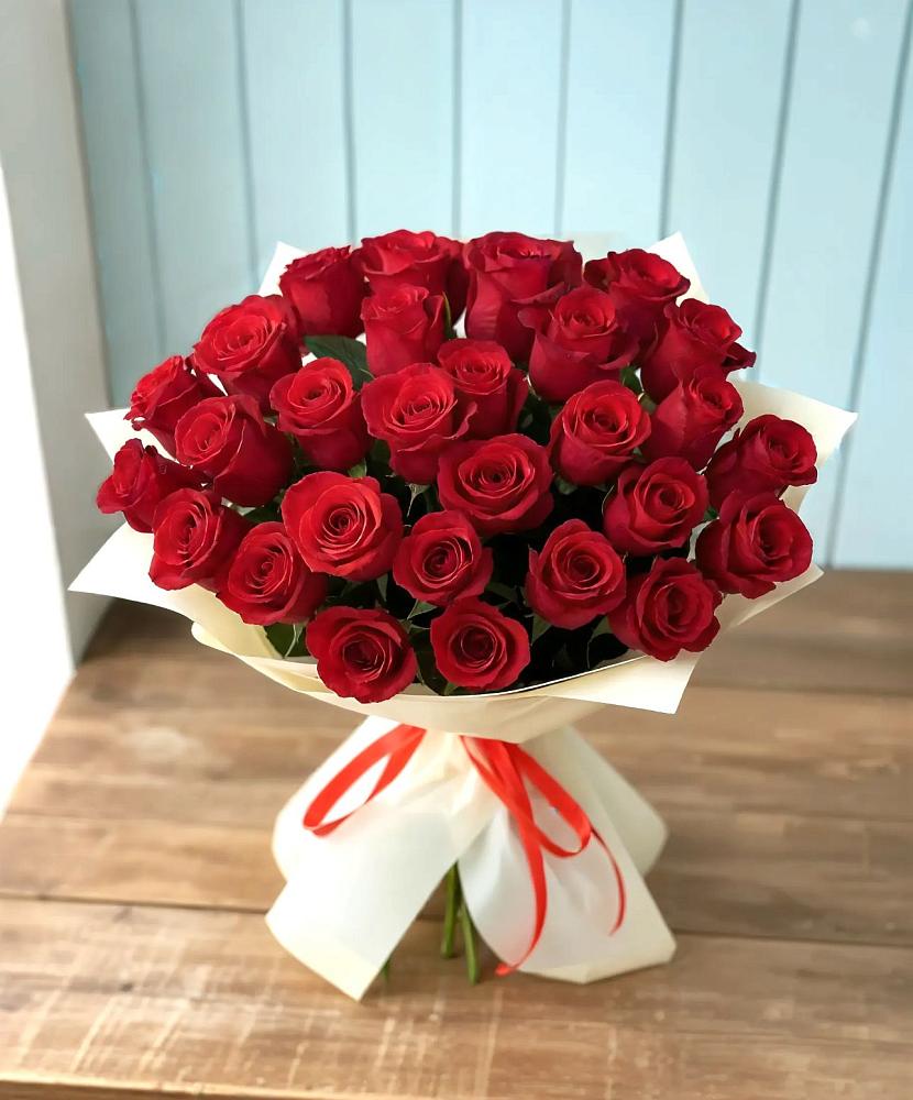 Букет 29 Красных роз в Реутов