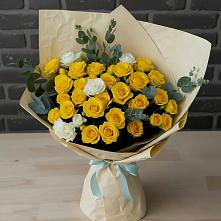 Букет цветов из:  Розы #REPLACE_PRED# Реутов