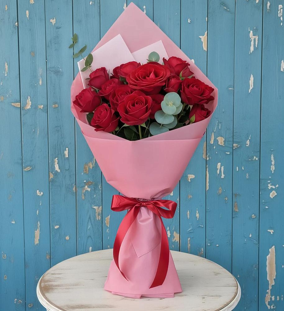 Букет цветов из: Розы в Реутов