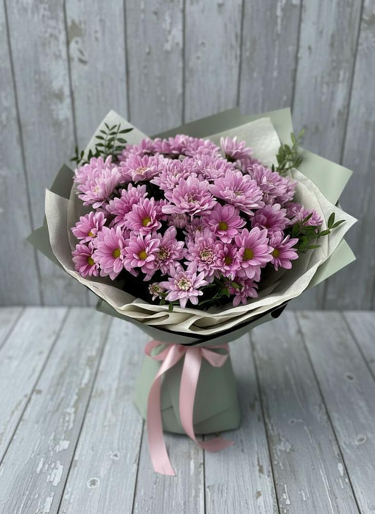 Букет цветов из: Хризантемы в Реутов