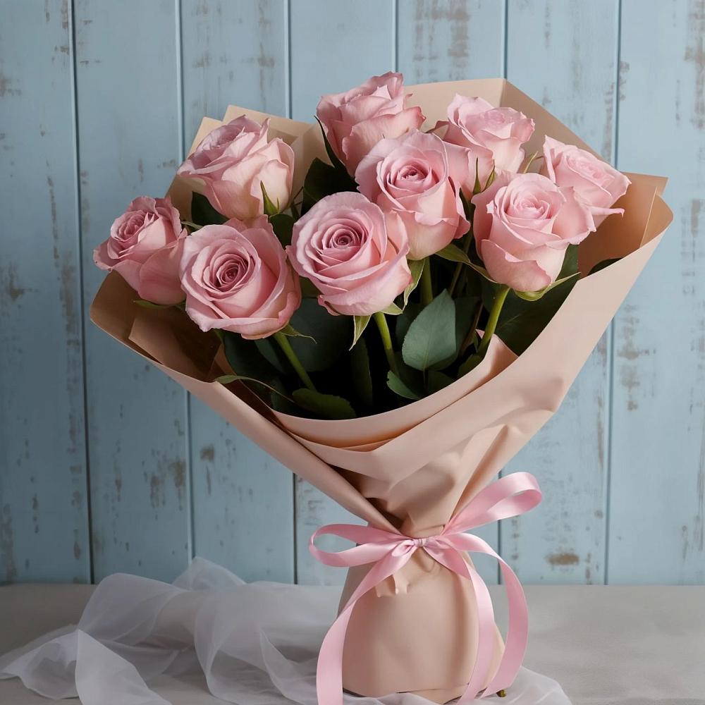 Букет цветов из: Розы в Реутов