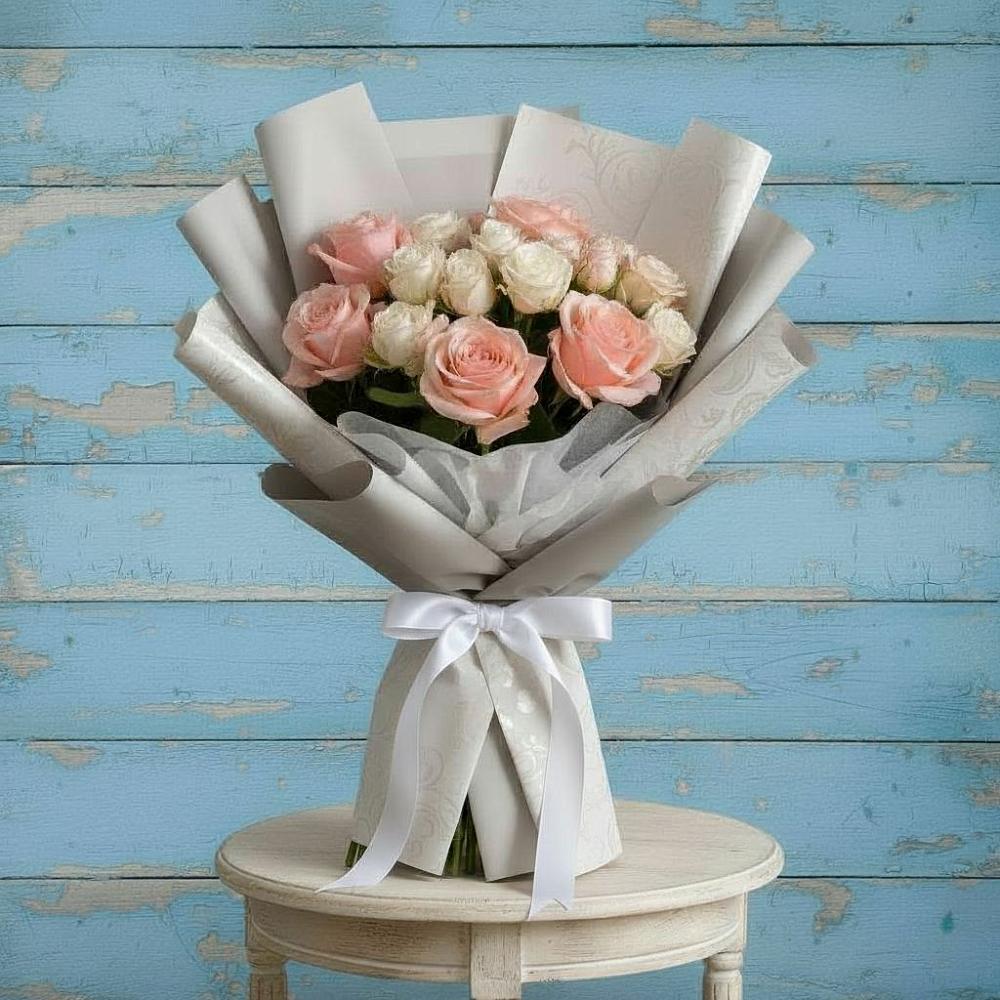 Букет цветов из: Розы в Реутов