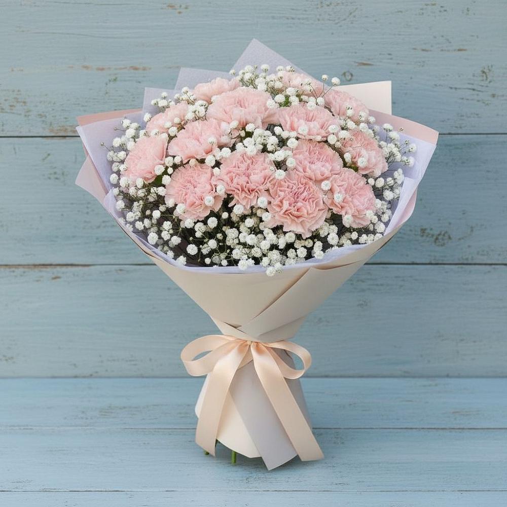 Букет цветов из: Гвоздики в Реутов