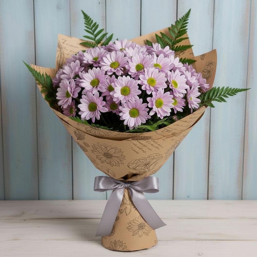 Букет цветов из: Хризантемы в Реутов