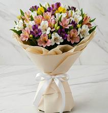Букет цветов из:  Альстромерии #REPLACE_PRED# Реутов