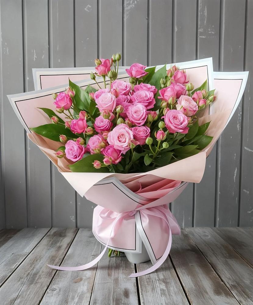 Букет Розовый кустик в Реутов