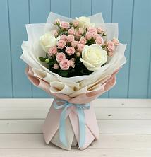 Букет цветов из:  Розы в Реутов