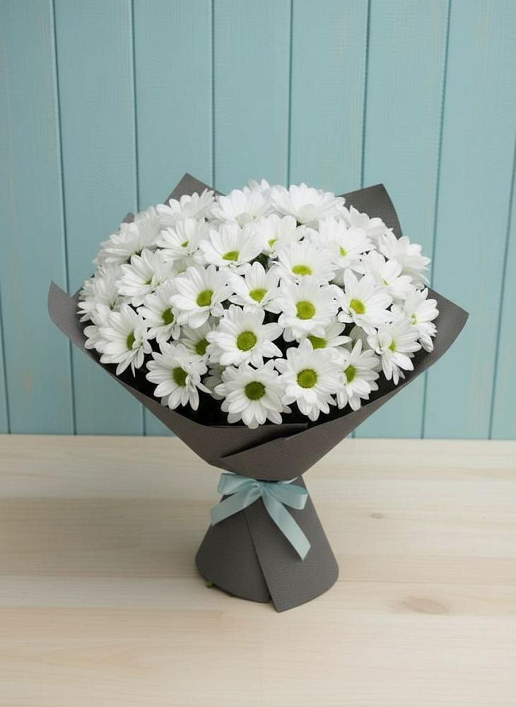 Букет цветов из: Хризантемы в Реутов