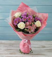 Букет цветов из:  Герберы #REPLACE_PRED# Реутов