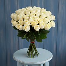 Букет 51 Белая роза Эдлесс Лав #REPLACE_PRED# Реутов