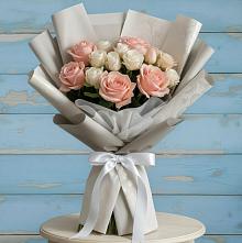 Букет цветов из:  Розы в Реутов