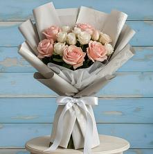 Букет цветов из:  Розы в Реутов