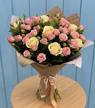 Букет цветов из:  Розы в Реутов