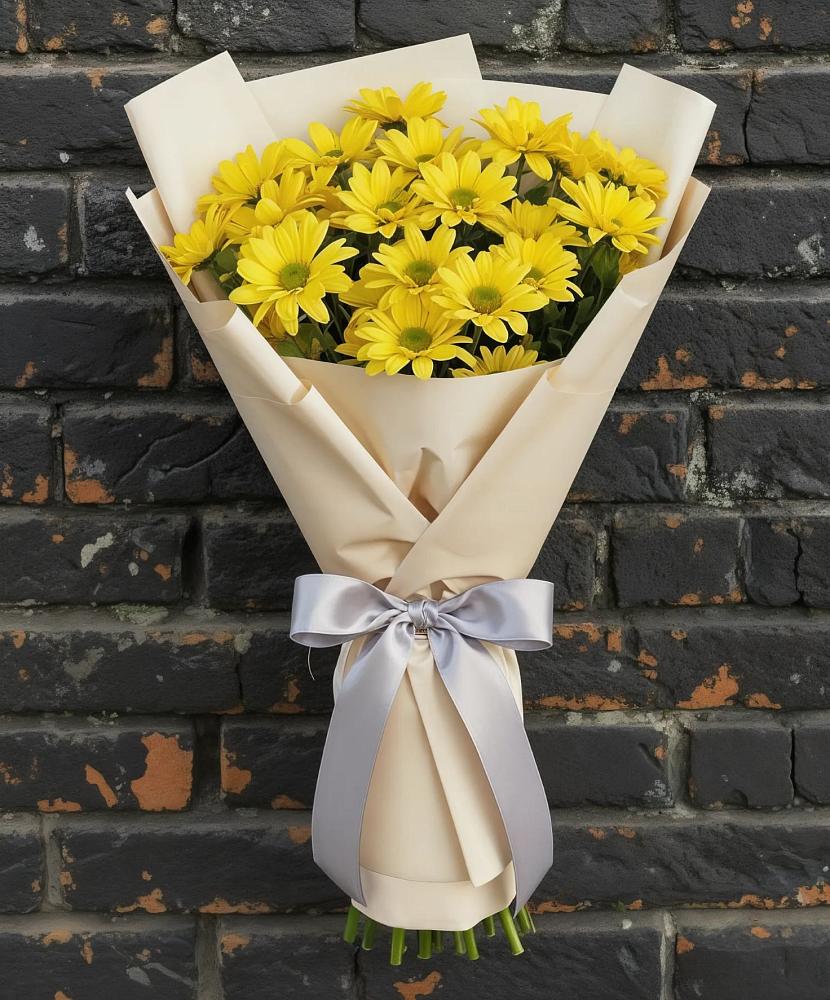 Букет цветов из: Хризантемы в Реутов