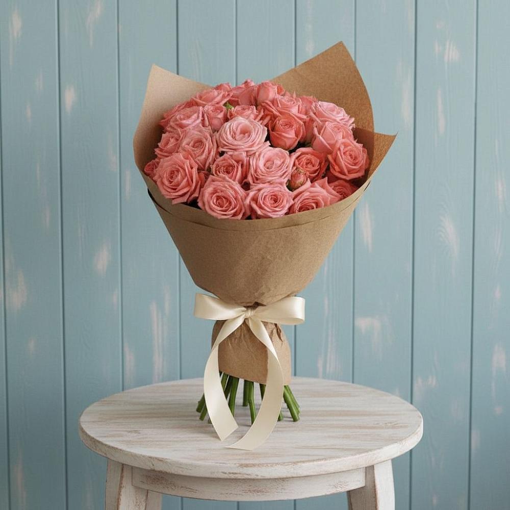 Букет цветов из: Розы в Реутов