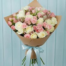 Букет цветов из:  Розы в Реутов