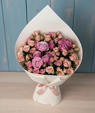 Букет цветов из:  Розы #REPLACE_PRED# Реутов