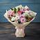 Букет цветов из: Хризантемы, Альстромерии и Розы в Реутов